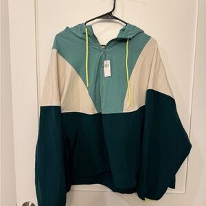 Old Navy Colorblock Hooded Pullover